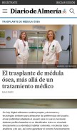 How diariodealmeria.es looks like on a mobile device such as an iPhone.