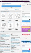 How dibujalia.com looks like on a mobile device such as an iPhone.