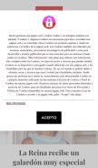 How diezminutos.es looks like on a mobile device such as an iPhone.
