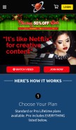 How digitaljuice.com looks like on a mobile device such as an iPhone.