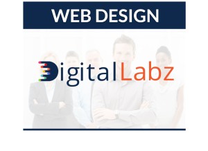 How digitallabz.ca looks like on a tablet such as an iPad.