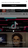 How digitalmusicnews.com looks like on a mobile device such as an iPhone.