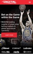 How digitalsportstech.com looks like on a mobile device such as an iPhone.