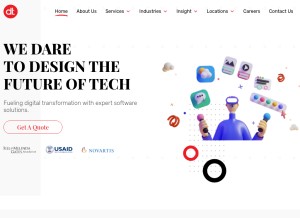How digitrends.co looks like on a tablet such as an iPad.