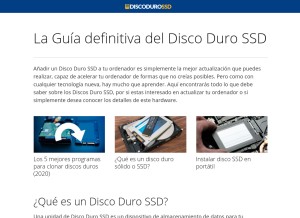 How discodurossd.org looks like on a tablet such as an iPad.