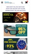 How discountwatchstore.com looks like on a mobile device such as an iPhone.