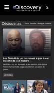 How discovery.com looks like on a mobile device such as an iPhone.
