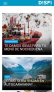 How disfi.es looks like on a mobile device such as an iPhone.