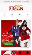 How disfracessimon.com looks like on a mobile device such as an iPhone.