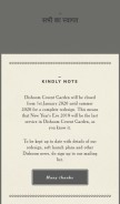 How dishoom.com looks like on a mobile device such as an iPhone.