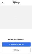 How disneylatino.com looks like on a mobile device such as an iPhone.
