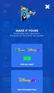 How disneynow.com looks like on a mobile device such as an iPhone.