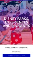 How disneypublishing.com looks like on a mobile device such as an iPhone.