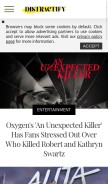 How distractify.com looks like on a mobile device such as an iPhone.