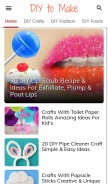 How diytomake.com looks like on a mobile device such as an iPhone.
