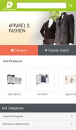 How diytrade.com looks like on a mobile device such as an iPhone.