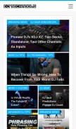 How djtechtools.com looks like on a mobile device such as an iPhone.