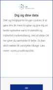 How dmi.dk looks like on a mobile device such as an iPhone.