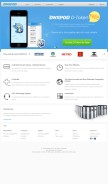 How dnspod.com looks like on a mobile device such as an iPhone.