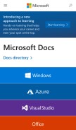 How docs.com looks like on a mobile device such as an iPhone.