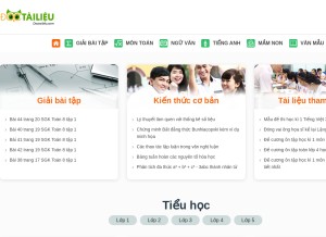 How doctailieu.com looks like on a tablet such as an iPad.
