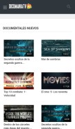 How documaniatv.com looks like on a mobile device such as an iPhone.