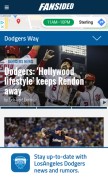 How dodgersway.com looks like on a mobile device such as an iPhone.
