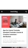 How dodi17tkj.blogspot.com looks like on a mobile device such as an iPhone.