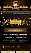 How dog-lotto.bet looks like on a mobile device such as an iPhone.
