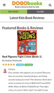 How dogobooks.com looks like on a mobile device such as an iPhone.