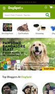 How dogspot.in looks like on a mobile device such as an iPhone.