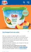 How dolesunshine.com looks like on a mobile device such as an iPhone.