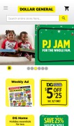 How dollargeneral.com looks like on a mobile device such as an iPhone.