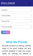 How dollsads.com looks like on a mobile device such as an iPhone.