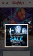How dollywood.com looks like on a mobile device such as an iPhone.