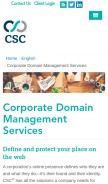 How domainnetwork.se looks like on a mobile device such as an iPhone.