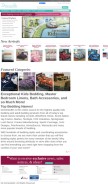 How domesticbin.com looks like on a mobile device such as an iPhone.