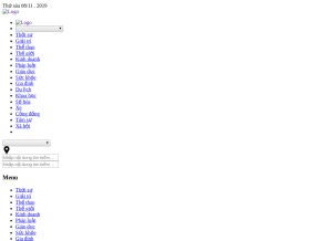How dongphim.net looks like on a tablet such as an iPad.