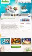 How doodlegod.com looks like on a mobile device such as an iPhone.