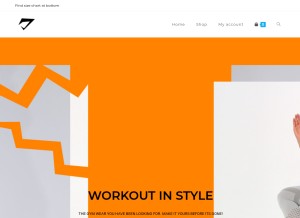 How dopefit.in looks like on a tablet such as an iPad.