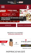 How doradcasmaku.pl looks like on a mobile device such as an iPhone.
