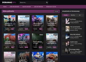 How doramasmp4.dev looks like on a tablet such as an iPad.