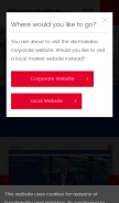 How dormakaba.com looks like on a mobile device such as an iPhone.