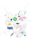 How douban.com looks like on a mobile device such as an iPhone.