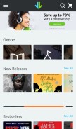 How downpour.com looks like on a mobile device such as an iPhone.