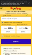 How doyouspain.es looks like on a mobile device such as an iPhone.