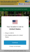 How dragonfruitseeds.com looks like on a mobile device such as an iPhone.