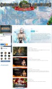 How dragonknight.ru looks like on a mobile device such as an iPhone.