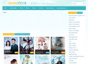 How dramacool9.co looks like on a tablet such as an iPad.