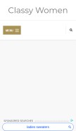 How dressdesignqueen.com looks like on a mobile device such as an iPhone.